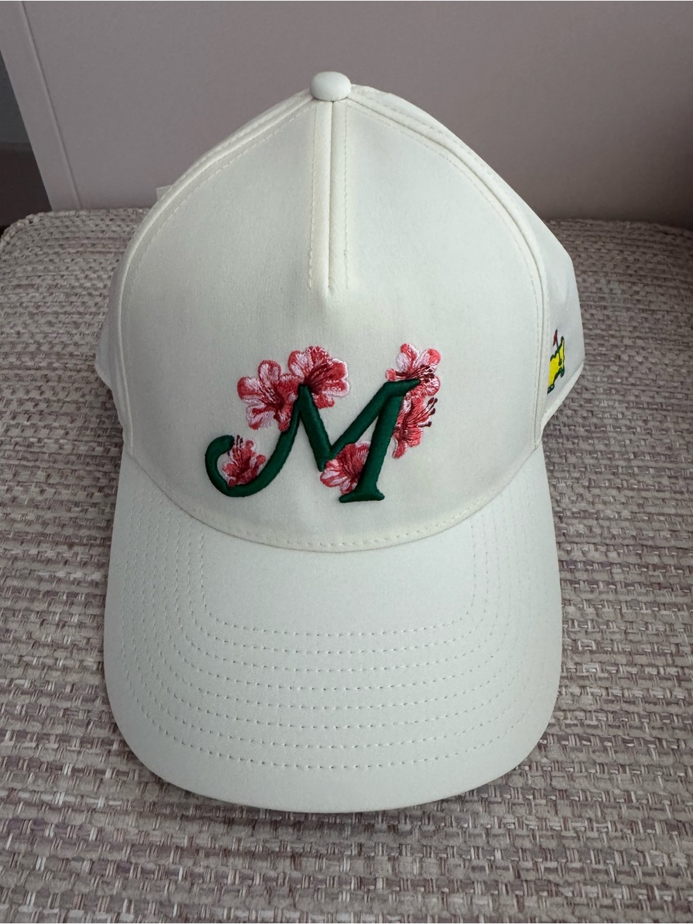 Masters M Pink Azalea Off White Hat.